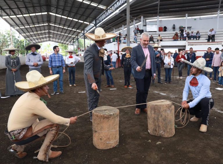 Reconoce Bedolla el valor histórico de la charrería; inaugura Segunda Fase del Campeonato Estatal Charro Michoacán 2026