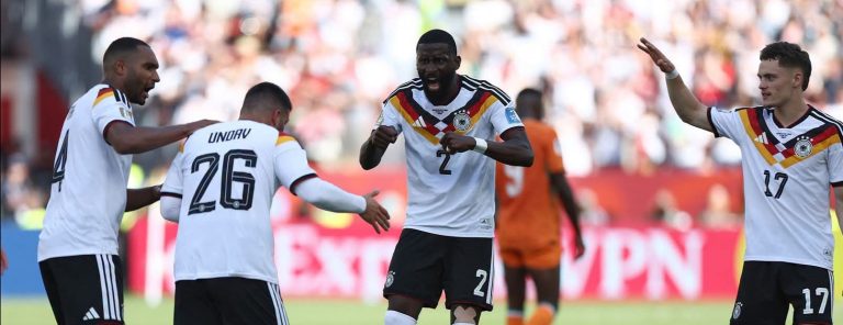 Alemania sufre, pero gana.
