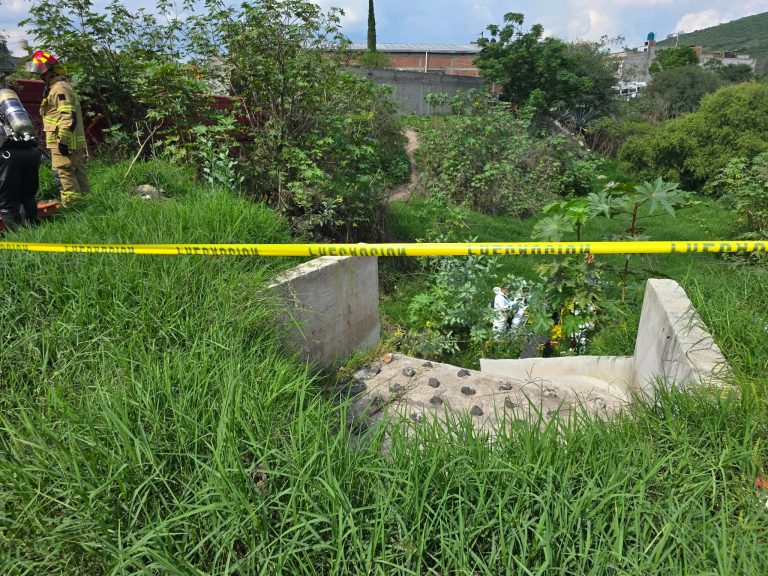 Hallan a joven sin vida en tubo de desagüe pluvial al oriente de Morelia