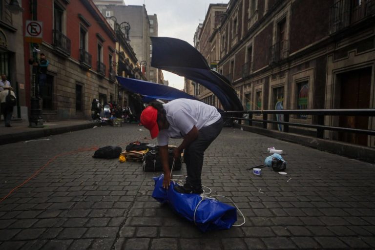 Se fue la CNTE de su plantón en Ciudad de México