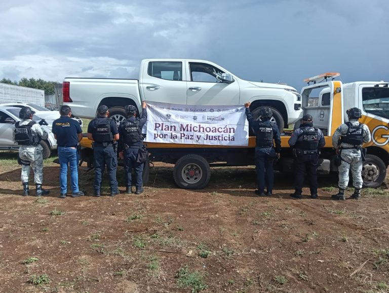 Asegura Guardia Civil 3 vehículos con reporte de robo en Los Reyes