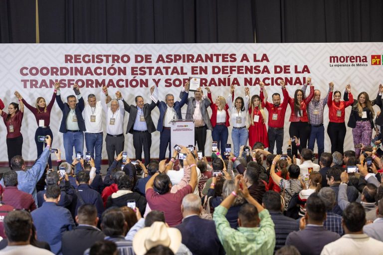 Liderazgos de todo Michoacán y el PT arropan el registro de Morón: JC Barragán