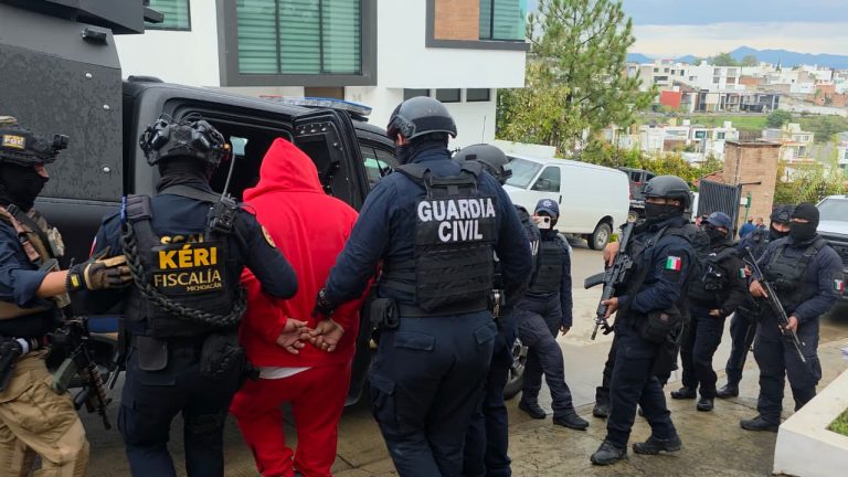 Capturan a Ernesto Rafael «N», alias «Sierra 1», presunto generador de violencia en la zona Oriente de Morelia
