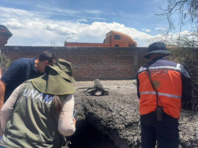 Fenómeno en Ixtlán no es un volcán activo; autoridades de PC mantienen vigilancia