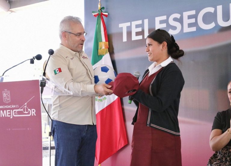 Transforma Michoacán sus escuelas con inversión histórica de 4 mil millones de pesos