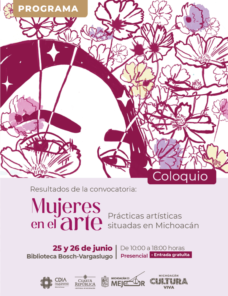 Conoce a las seleccionadas que participarán en el primer Coloquio Mujeres en el Arte