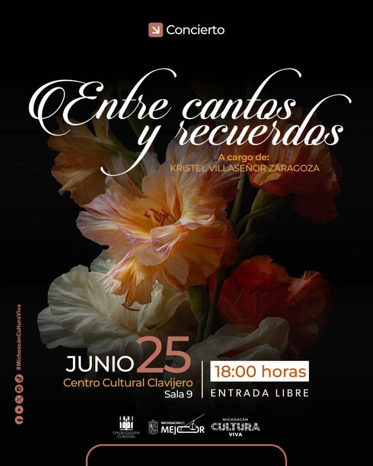 Ópera y tradición mexicana se unen en concierto gratuito en Clavijero 
