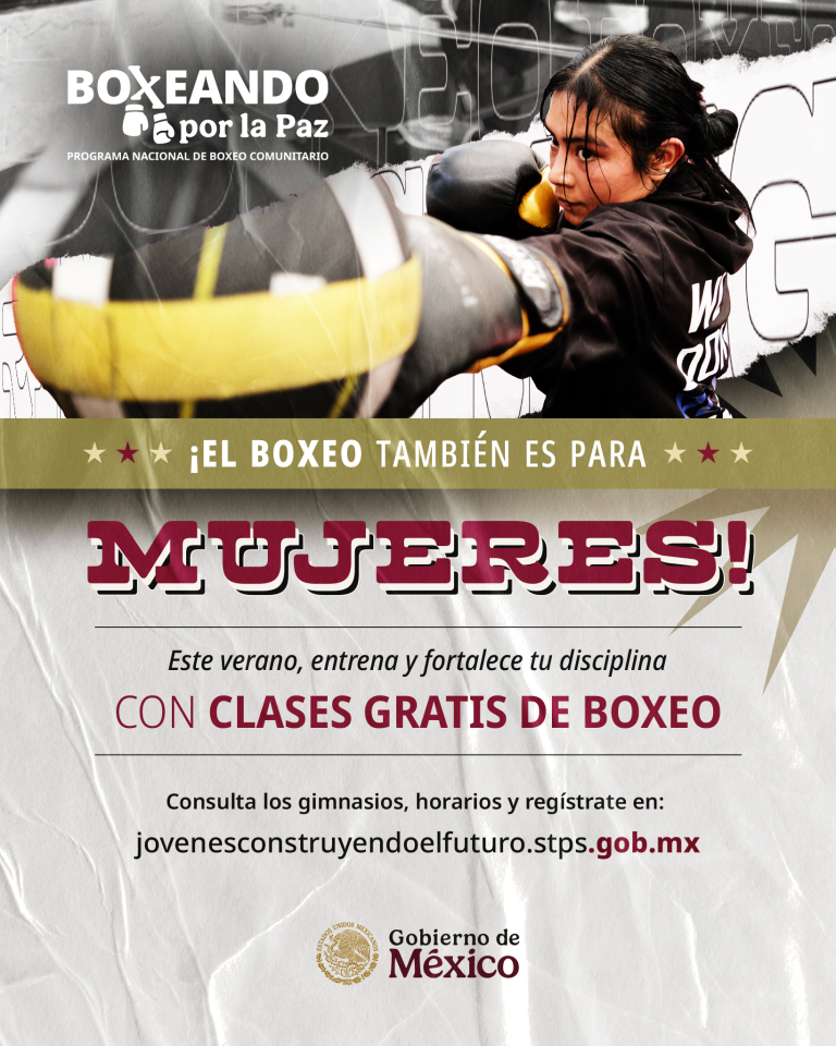 En vacaciones, toma clases gratuitas de Boxeando por la Paz en Michoacán