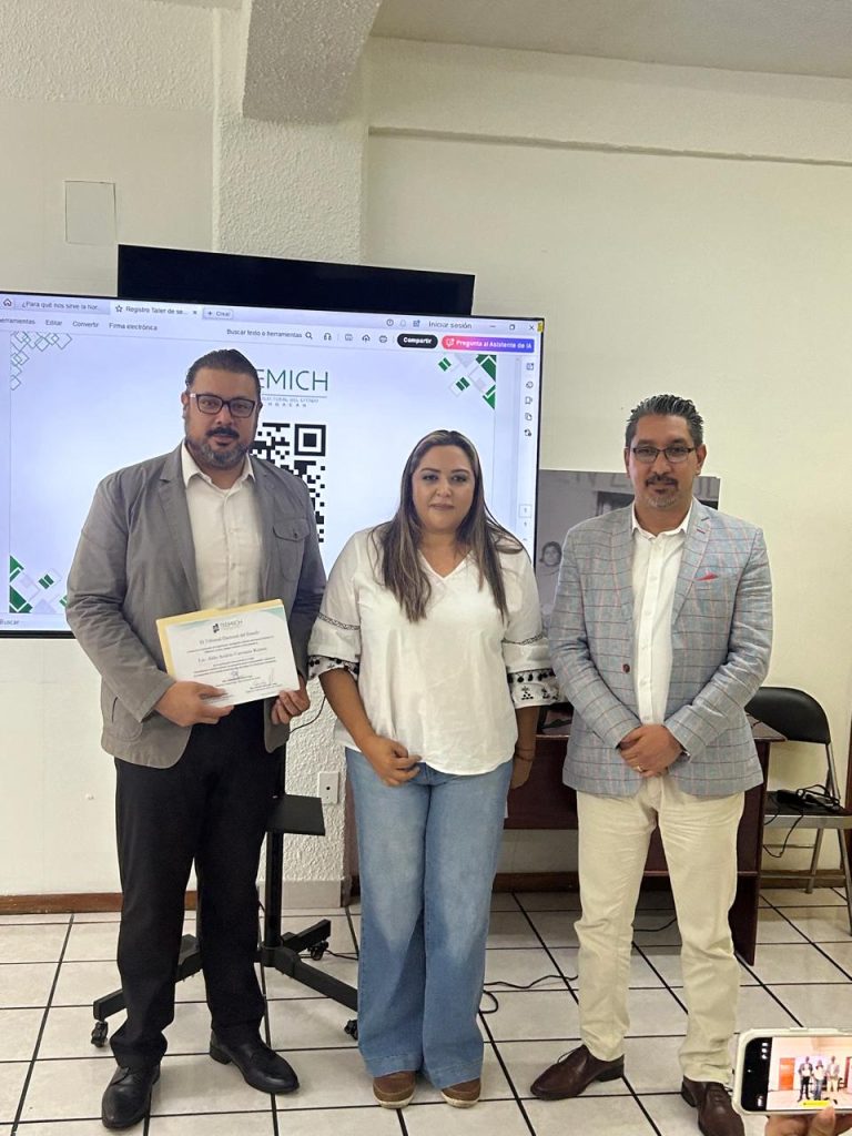 Capacita Magdo. Eric López Villaseñor al PRDM
