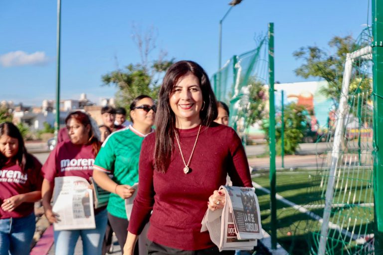 Gaby Molina llama a recibir y fortalecer en Michoacán a Claudia Sheinbaum