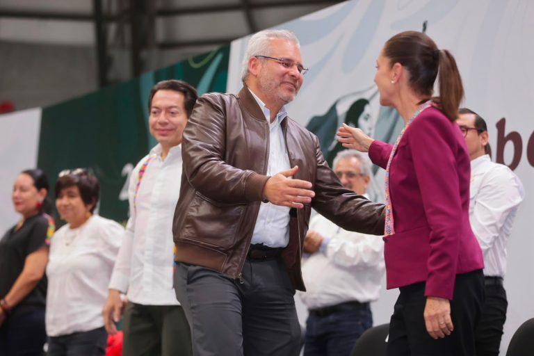 Bedolla y Sheinbaum destacan labor de Servidores de la Nación en proceso de transformación