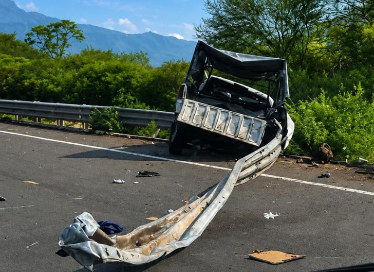 Dos personas mueren y siete más resultan heridas tras accidente en la Autopista Siglo XXI