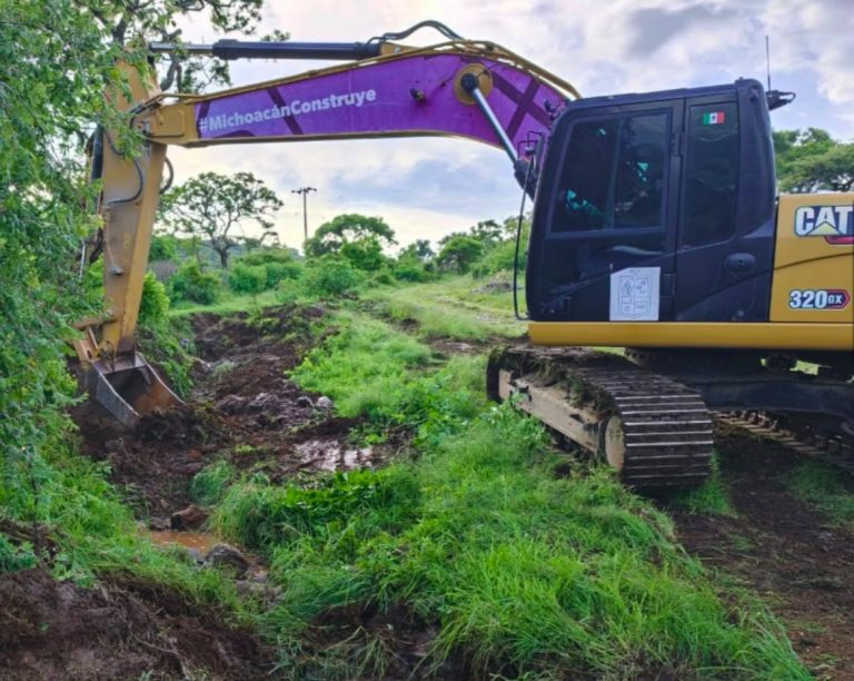 SCOP atiende inundaciones de Morelia con infraestructura pluvial
