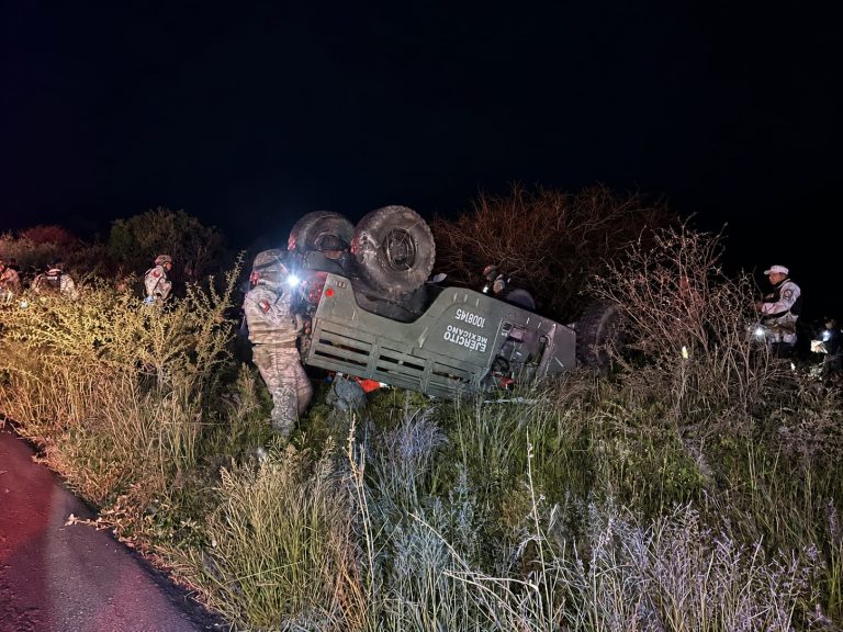 Identifican a militar que perdió la vida tras volcadura de unidad del Ejército en La Piedad