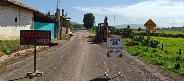 Gobierno de Morelos inicia rehabilitación de la carretera El Progreso para fortalecer la seguridad vial: Julio César Conejo Alejos