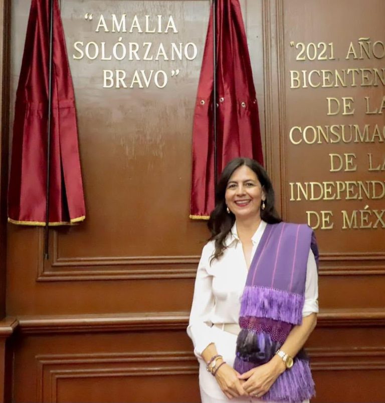 Amalia Solórzano hizo de la justicia social una forma de servir a México: Gaby Molina