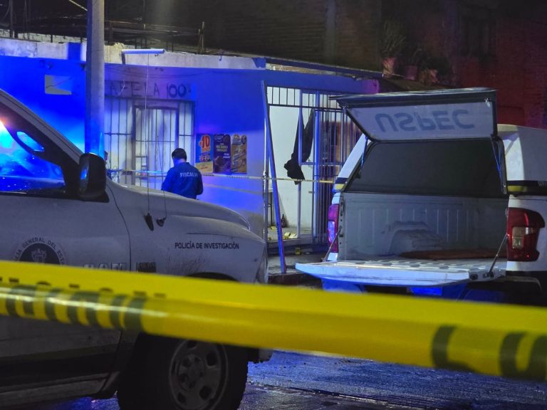 Atentado en cachimba deja un muerto y un herido en la colonia José María Morelos, Morelia
