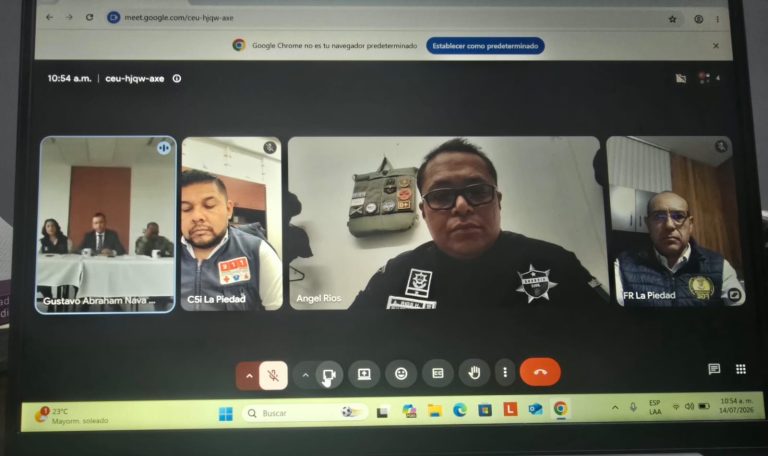 Participa FGE en Mesa Interregional para la Construcción de la Paz y Seguridad; fortalecen coordinación operativa en cuatro regiones de Michoacán