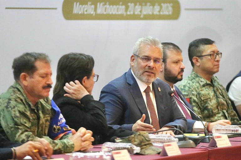 Instalan Puesto de Comando Interinstitucional en Michoacán para intensificar prevención por lluvias