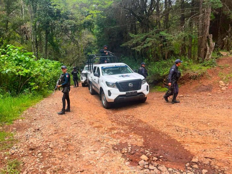 GC detiene a dos presuntos delincuentes en Irapeo