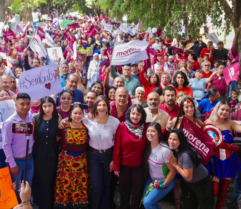 Más de 2 mil personas refrendan la unidad por la Transformación junto a Gaby Molina