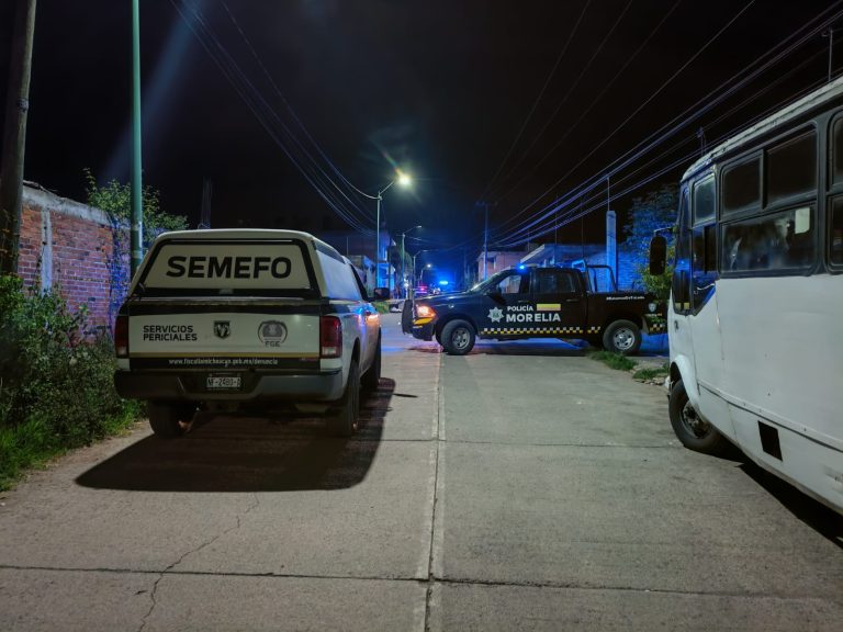 Balean a joven en la colonia Los Encinos, en Morelia