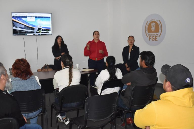Fortalece FGE atención directa a la ciudadanía mediante “Miércoles Ciudadanos” en la región de Zitácuaro