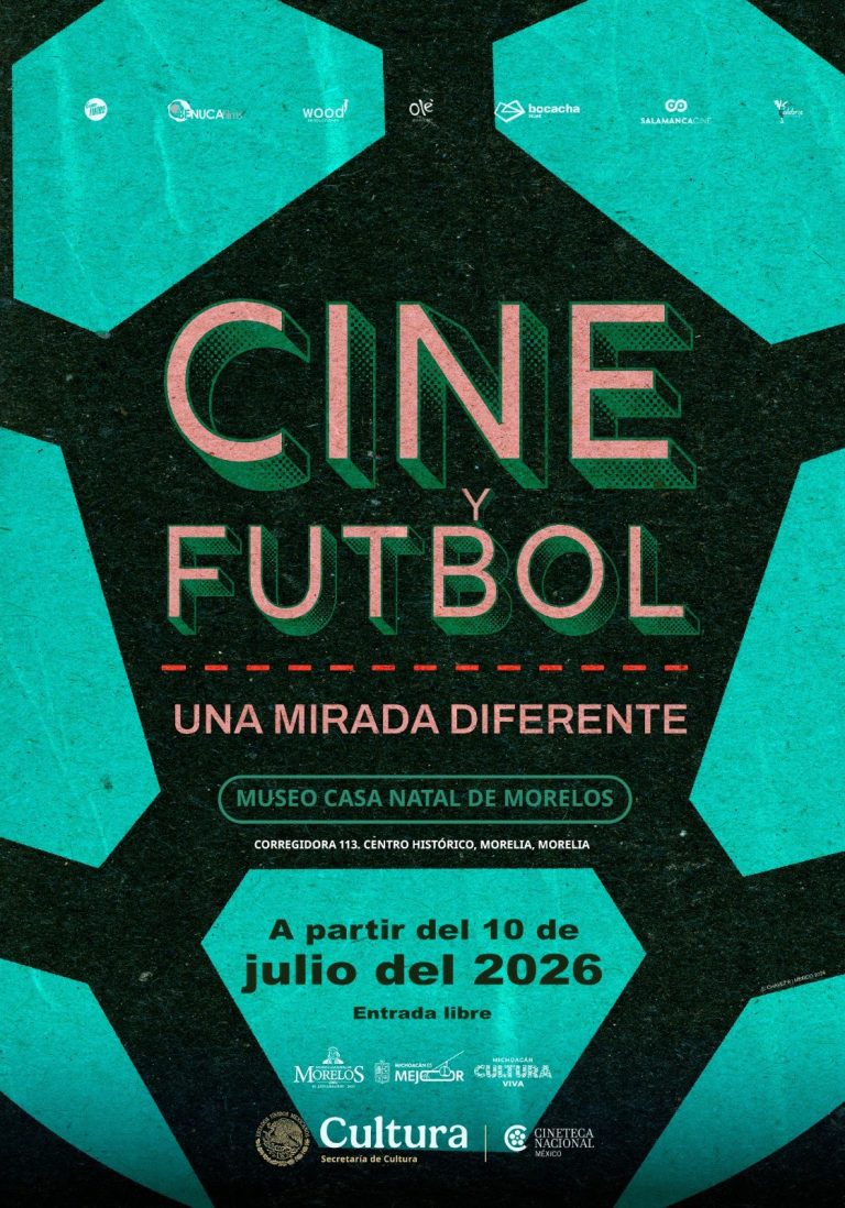 Cine y fútbol llegan al Museo Casa Natal de Morelos con entrada libre