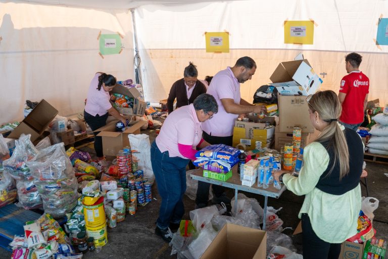 DIF Michoacán recauda 12 toneladas de ayuda humanitaria para familias afectadas por los sismos en Venezuela