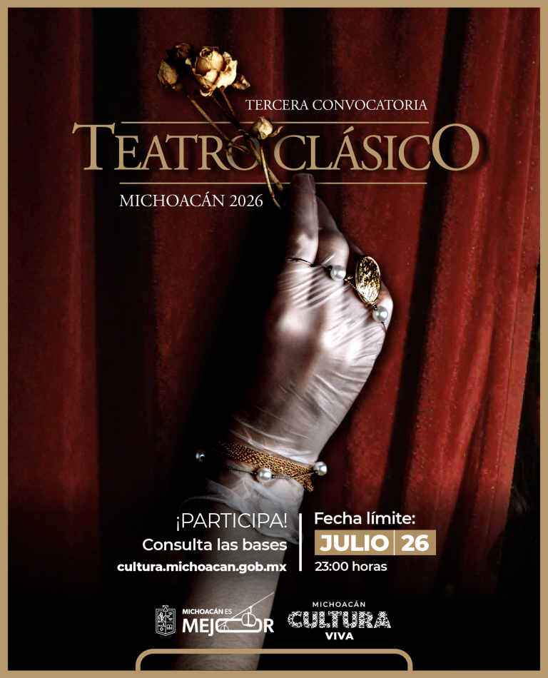 Secum abre convocatoria de Teatro Clásico; otorgará estímulo de 130 mil pesos