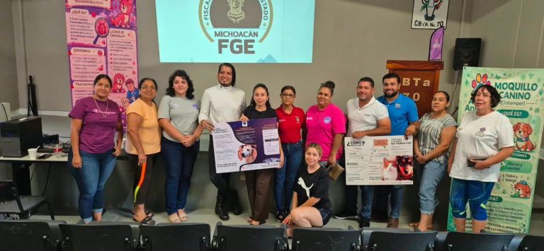 FGE capacita a autoridades de Tepalcatepec para fortalecer atención de delitos contra los animales