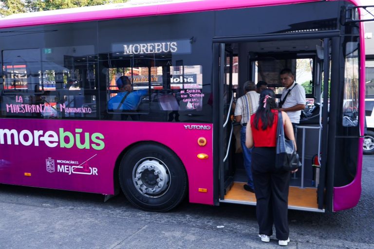 Morebús transformará la salud y movilidad de las familias morelianas