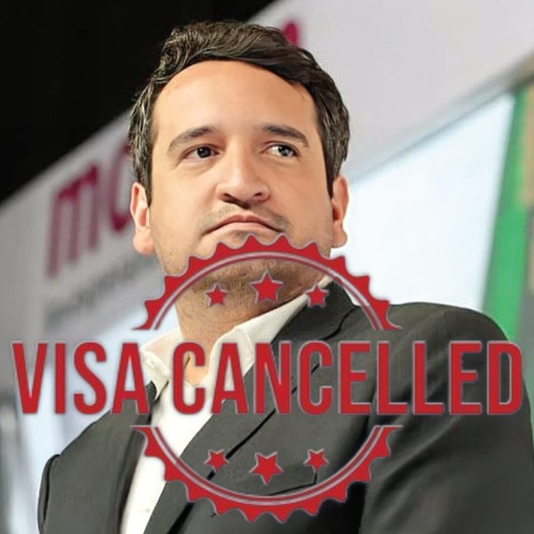 Le cancelan la visa americana a Andy