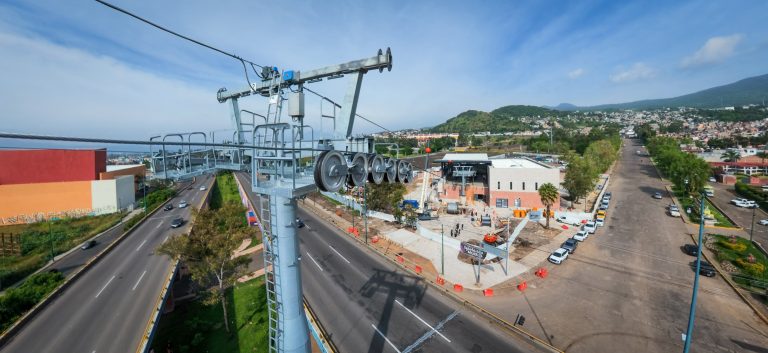 Inicia colocación del cable portador-tractor del Teleférico de Morelia