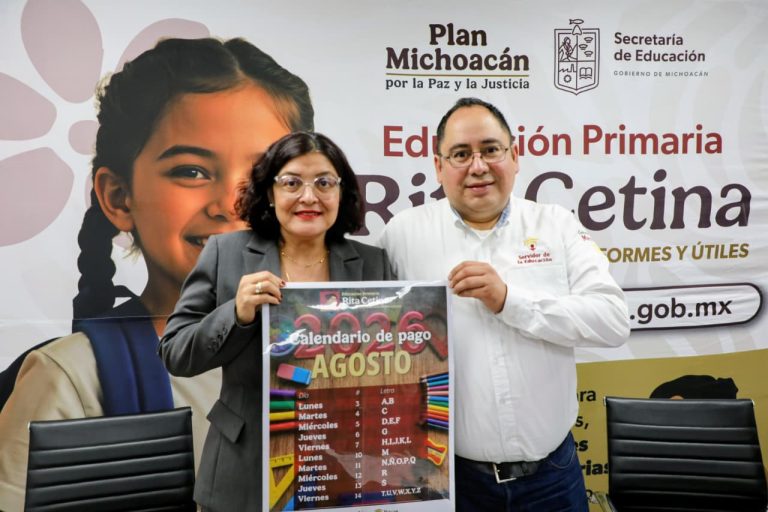 Conoce el calendario de pagos de la Beca Rita Cetina para nivel primaria