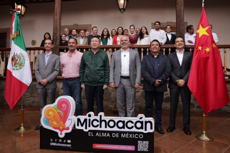 Bedolla y embajador de China impulsan agenda económica, turística y cultural para Michoacán