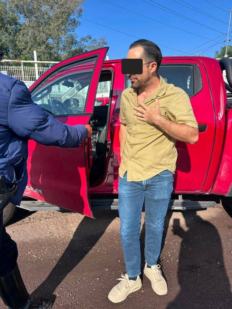 Sujeto golpea a trabajadora de obra vial en Morelia y es detenido por la GC