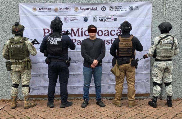 “El Vykingo” se ostentaba como líder del CJNG para extorsionar a empresarios en Uruapan