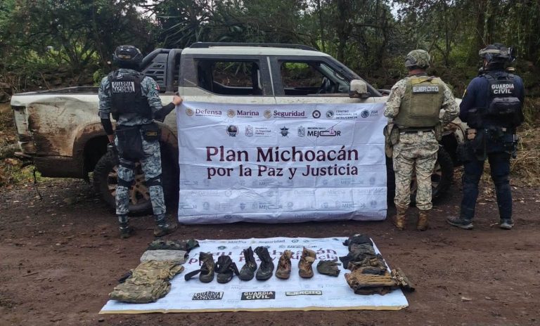 Hallan dos campamentos clandestinos tras agresión contra policías en Salvador Escalante