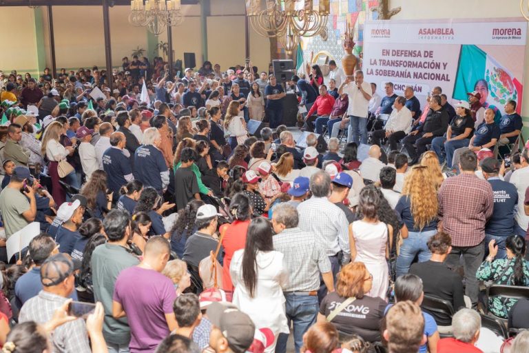 El pueblo de Michoacán mostrará firmeza en la defensa de la soberanía: Morón