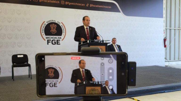 FGE no tiene denuncia por presunto reclutamiento de 18 adolescentes en Morelia: Israel Vega