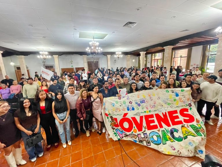 Juventudes de Michoacán cierran filas con Raúl Morón por la transformación: JC Barragán