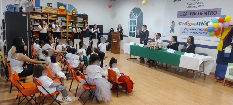 Realiza UMF No. 85 del IMSS en Tarímbaro encuentro educativo ChiquitIMSS Junior