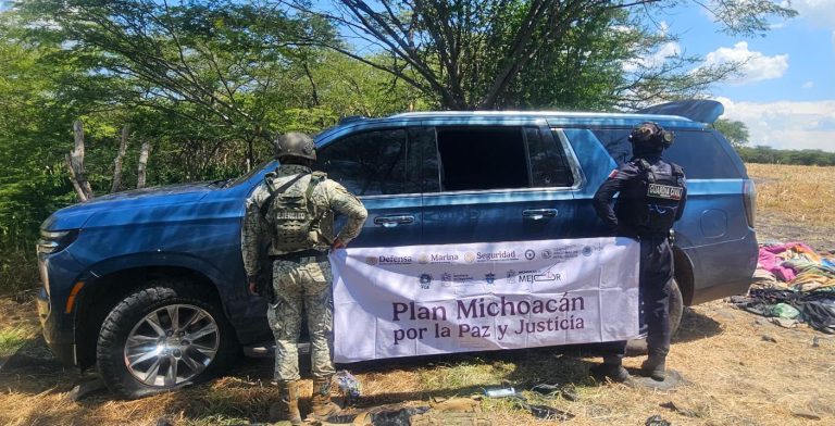 Reforzamiento de la seguridad en región La Piedad deja aseguramiento de vehículos y equipo táctico