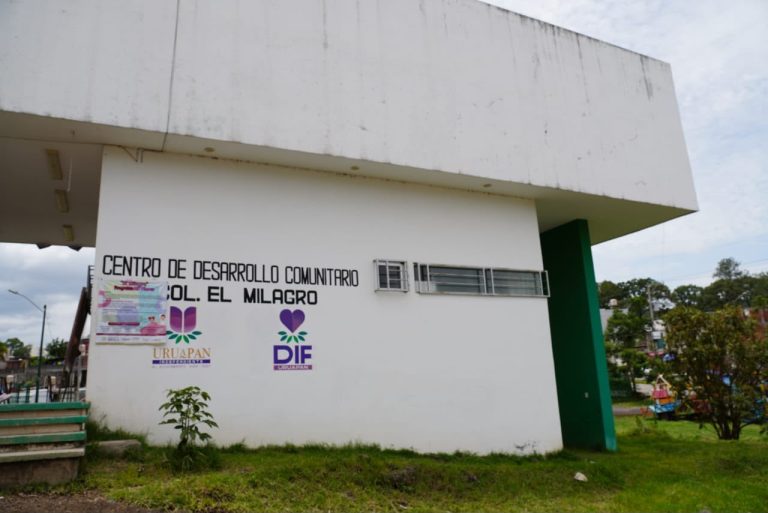 DIF Michoacán impulsa infraestructura y cohesión social en Uruapan