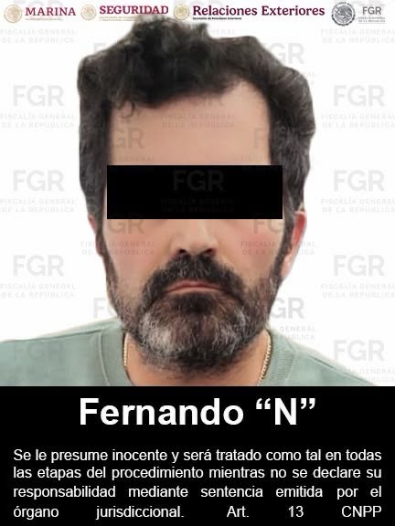 Prisión preventiva contra Fernando «N».
