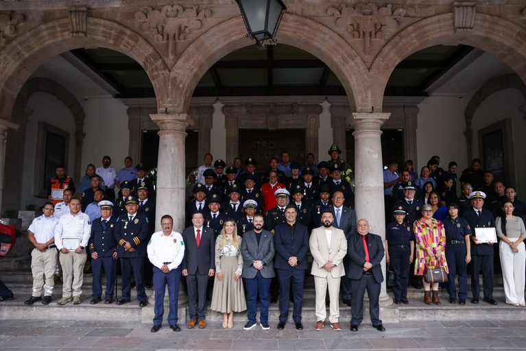 Bomberos de Michoacán, ejemplo de servicio y sacrificio por el pueblo: Raúl Zepeda
