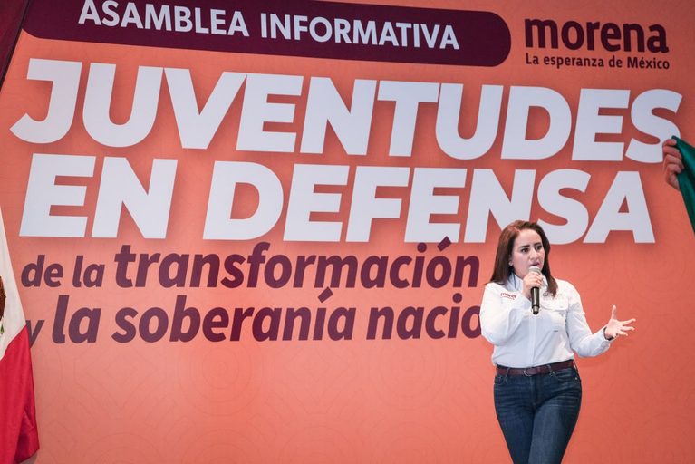 Más de 2 mil jóvenes respaldan a Gladyz Butanda en defensa de la 4T
