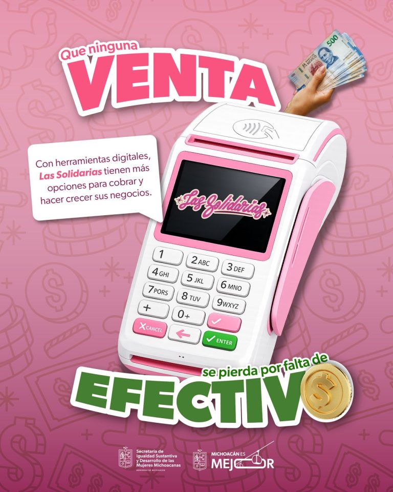 Lanza Seimujer convocatoria para que emprendedoras de Morelia reciban terminales electrónicas gratuitas