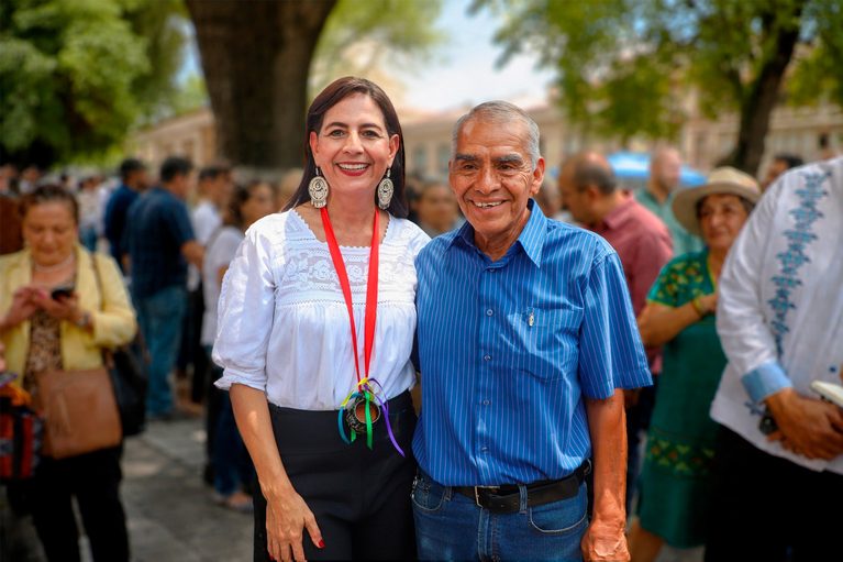 Reconocer a las personas adultas mayores es honrar a quienes han construido Michoacán: Gaby Molina